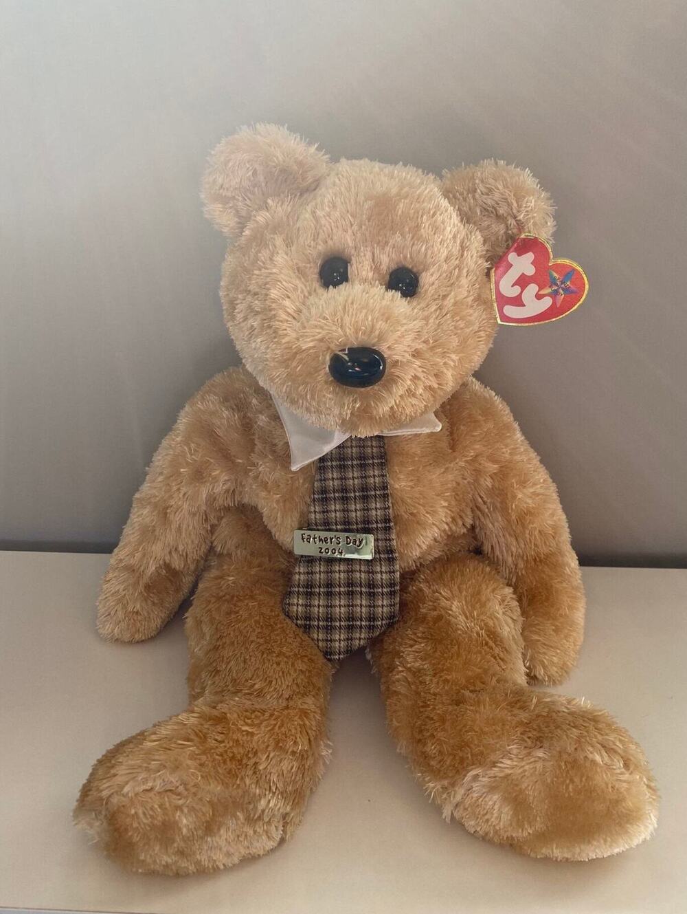 Ty Beanie Buddy “Dad-e” the Fathers Day or “Just because” Gift for Dad! (14 inch